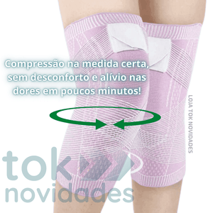 2 Joelheiras Ortopédica Elastic